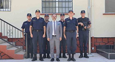Koçarlı Kaymakamı Taşkın jandarma personeli ile bir araya geldi