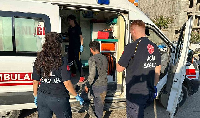 Kontrolden çıkan motosiklet devrildi: 1 Yaralı