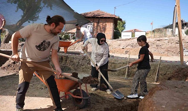 Konuralp'te kazı çalışmaları tamamlanmak üzere