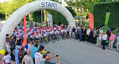 Konya Meram'da düz bisiklet yarışları coşkusu