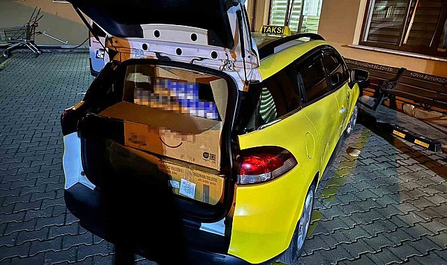Konya'da kaçak sigara operasyonu: 2 gözaltı