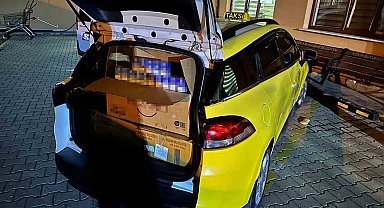 Konya'da kaçak sigara operasyonu: 2 gözaltı