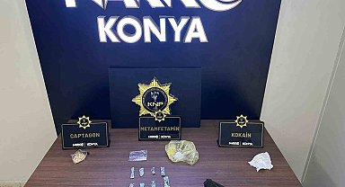Konya'da narkotik operasyonları: 74 şahıs tutuklandı