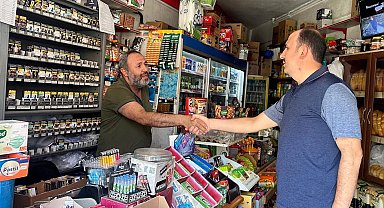 Konya'da Başkan Altay'dan esnaf ziyareti