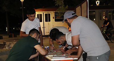 Konya'da 'Saadet'li gençlerden fidan kampanyası