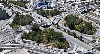 Konya'da trafik rahatlatılıyor: Marangozlar kavşağı yenileniyor