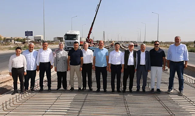 Konya'da tramvay hattı incelemesi