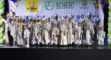 Konya'nın kardeş şehri Üsküp'te sünnet şöleni