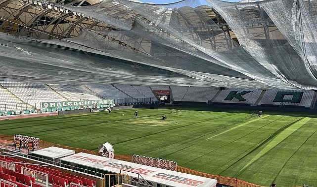 Konyaspor'da stadyum yenileme çalışmaları