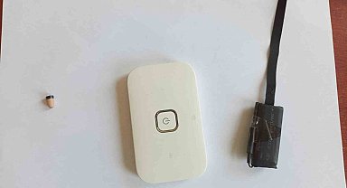 Kopya düzeneğiyle ehliyet sınavına giren şahıs yakalandı