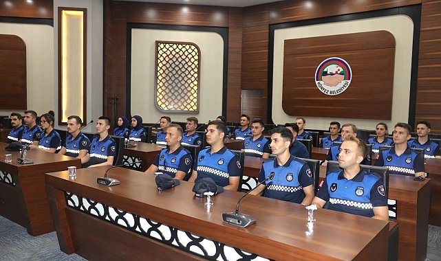 Körfez'in yeni zabıtaları göreve başladı