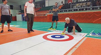 Köyceğiz'de Zafer Kupası Flor Curling turnuvası başladı