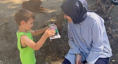 Küçük Egemen'in oyun parkı hayali gerçek oldu