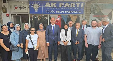 Kültür ve Turizm Bakanı Ersoy, Gülüç'te temaslarda bulundu