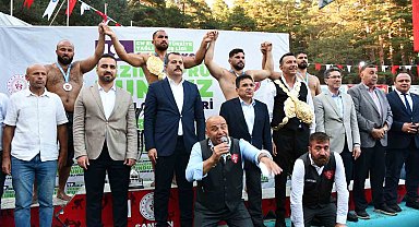 Kunduz'da Başpehlivan Feyzullah Öztürk