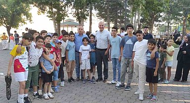 Kur'an kursu öğrencileri bu kez piknikte bir araya geldi