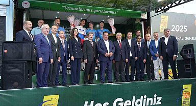 Kurtuluş Yolu Bisiklet Turu'nda kazananlar belli oldu