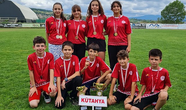 Kütahya Belediyespor'dan Oryantiring Türkiye Şampiyonası'nda büyük başarı