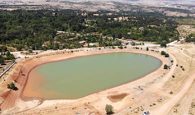 Kütahya Demirciören Göleti'nde doluluk oranı yüzde 30'a kadar düştü