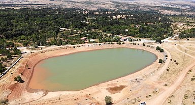 Kütahya Demirciören Göleti'nde doluluk oranı yüzde 30'a kadar düştü