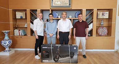 Kütahya Kılıçarslan Anadolu Lisesi öğrencisinden Türkiye birinciliği