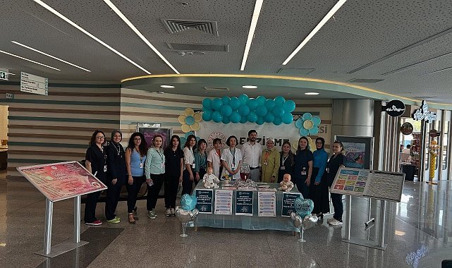 Kütahya Şehir Hastanesi'nde bebek sağlığı için emzirme ve anne sütünün önemi anlatıldı