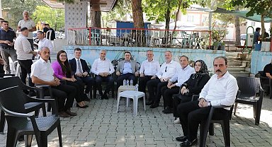 Kütahya Valisi Işın, Simav'da hayır yemeğine katıldı