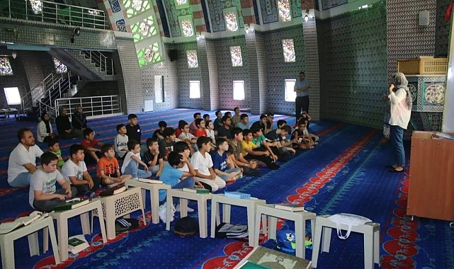 Kütahya'da 'Yaz Kur'an Kursları'nda 112 Acil Çağrı' farkındalığı