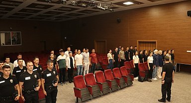 Kütahya'da göreve başlayan polislere oryantasyon ve farkındalık eğitimi
