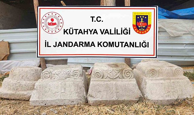 Kütahya'da kaçakçılık operasyon, Bizans dönemine ait eserler ele geçirildi