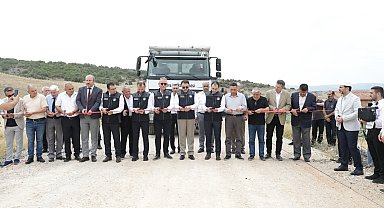 Kütahya'da Kayıköy-Güzelyurt-Çavdarhisar bağlantı yolu hizmete sunuldu