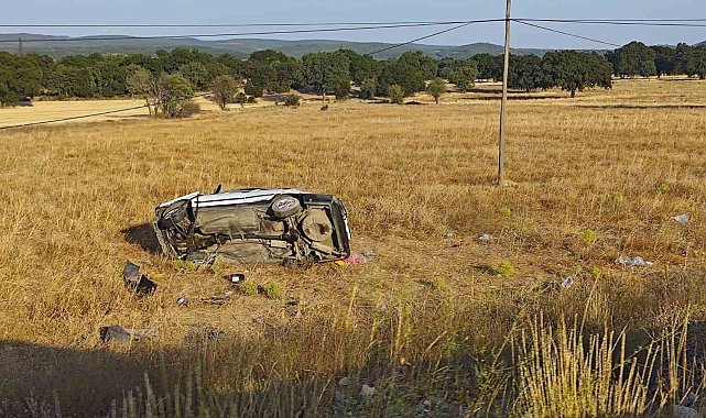 Kütahya'daki kazada ağır yaralanan yaşlı kadın hastanede hayatını kaybetti