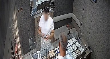 Kuyumcudan küpe çalan şahıs tutuklandı