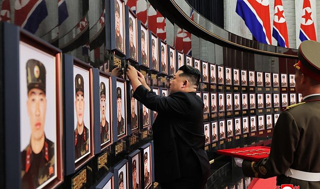 Kuzey Kore lideri Kim'den Ukrayna'ya karşı savaşan askerlere kahramanlık nişanı