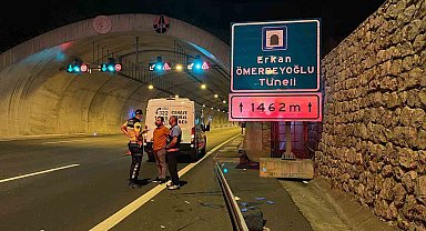 Kuzey Marmara Otoyolu'nda otomobilin çarptığı yaya hayatını kaybetti
