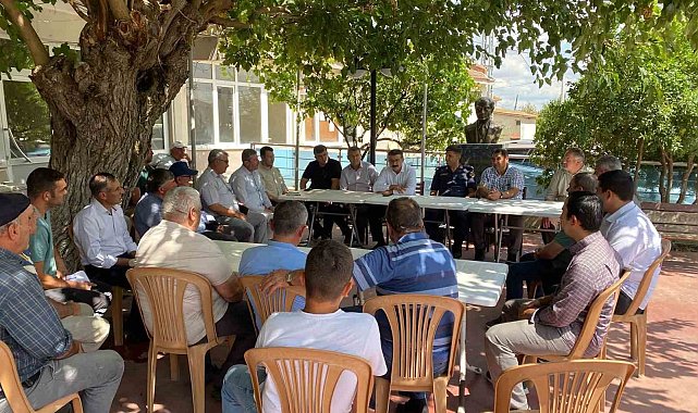 Lalapaşa Kaymakamı köylülerin taleplerini yerinde dinledi