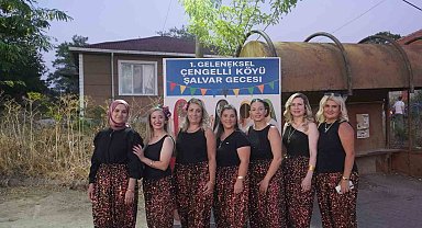 Lüleburgaz'da "Şalvar Gecesi" renkli görüntülere sahne oldu