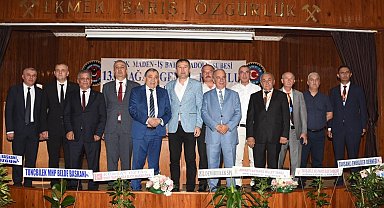 Maden-İş Sendikası Tunçbilek Şubesi'nde kongre heyecanı