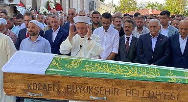 Maksut Serim'in babası Hacı Halil Serim son yolculuğuna uğurlandı