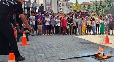 Malatya Büyükşehir'den semt konaklarında afet bilinci eğitimi