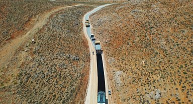 Malatya Büyükşehir'in yol mesaisi tam gaz