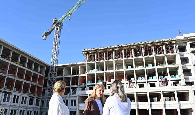 Malatya Yeni Adliye Sarayı'nda çalışmalar hız kesmeden devam ediyor