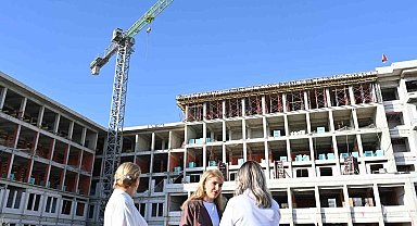 Malatya Yeni Adliye Sarayı'nda çalışmalar hız kesmeden devam ediyor