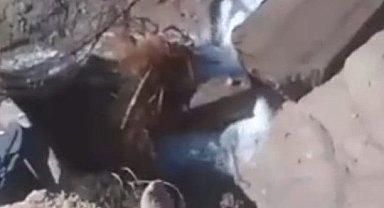 Malatya'da altyapı çalışması sırasında yol çöktü