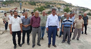 Malatya'da beton santrali tepkisi