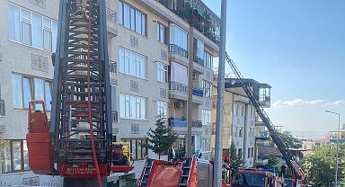 Malatya'da ev yangını