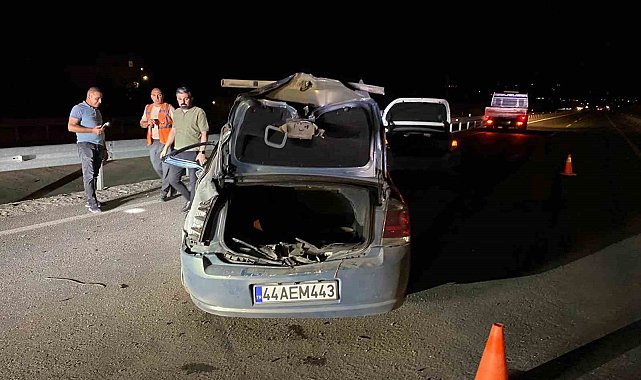 Malatya'da iki ayrı kaza: 6 yaralı