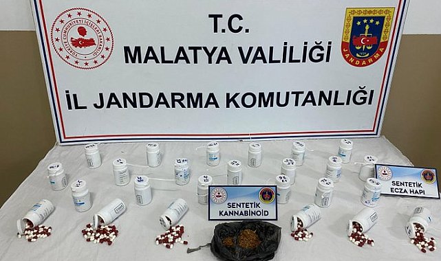 Malatya'da jandarmadan uyuşturucu operasyonu