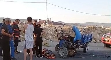 Malatya'da otomobil ile çapa motoru çarpıştı: 4 yaralı
