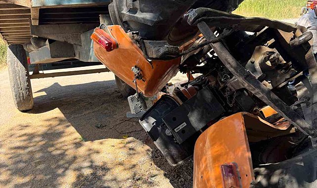Malatya'da traktör kazası: 2 yaralı